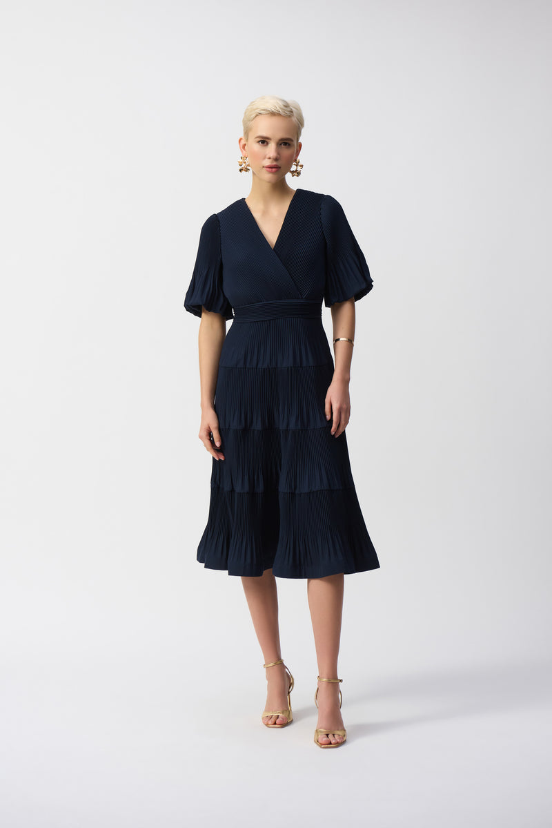 Joseph Ribkoff Pleated Dress