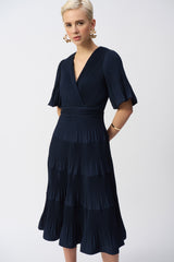 Joseph Ribkoff Pleated Dress