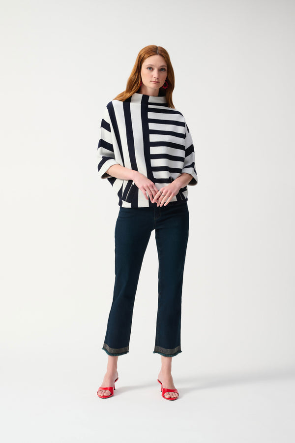 Joseph Ribkoff Classic Straight-Leg Repreve Jean