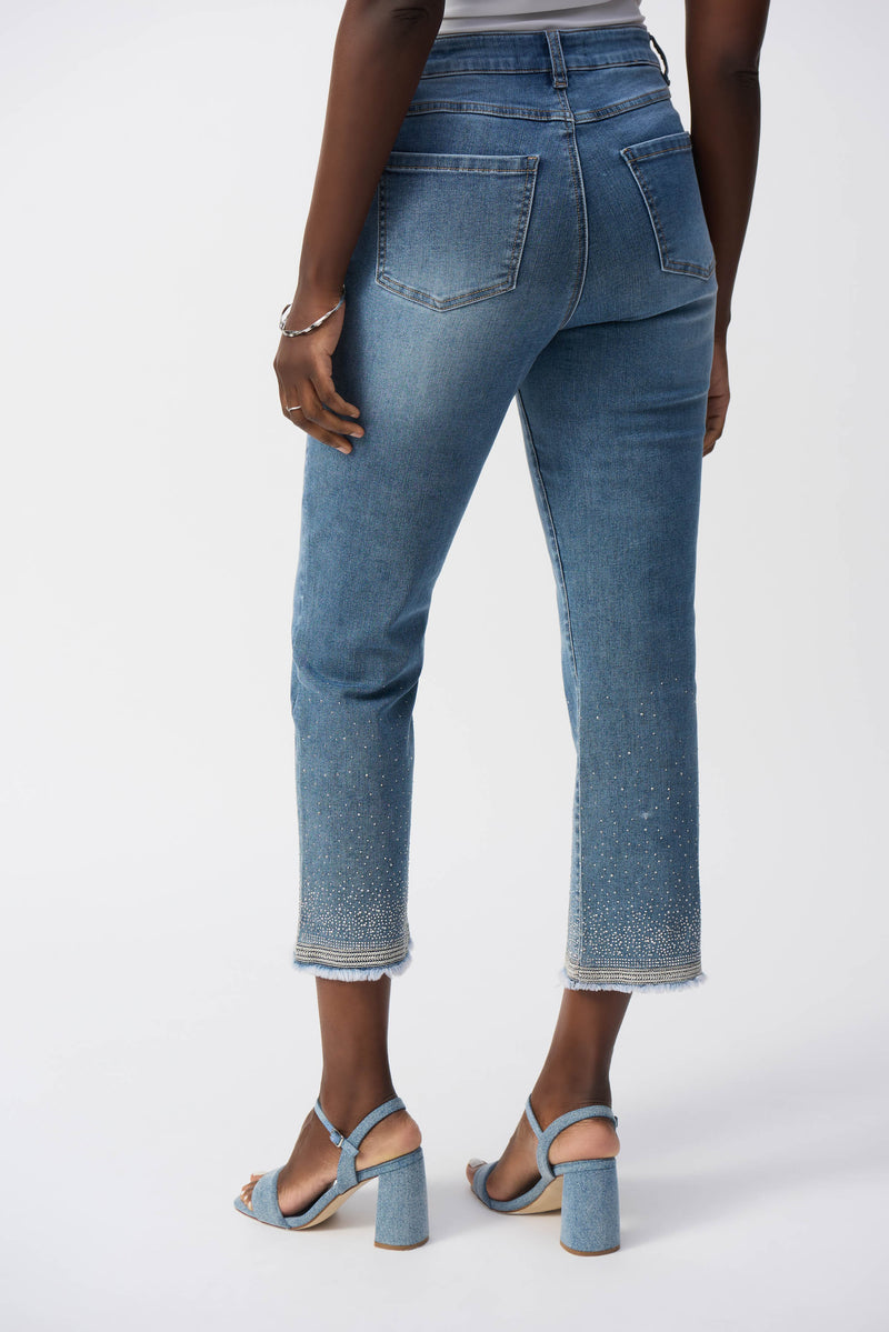 Joseph Ribkoff Crop Stretch Jean