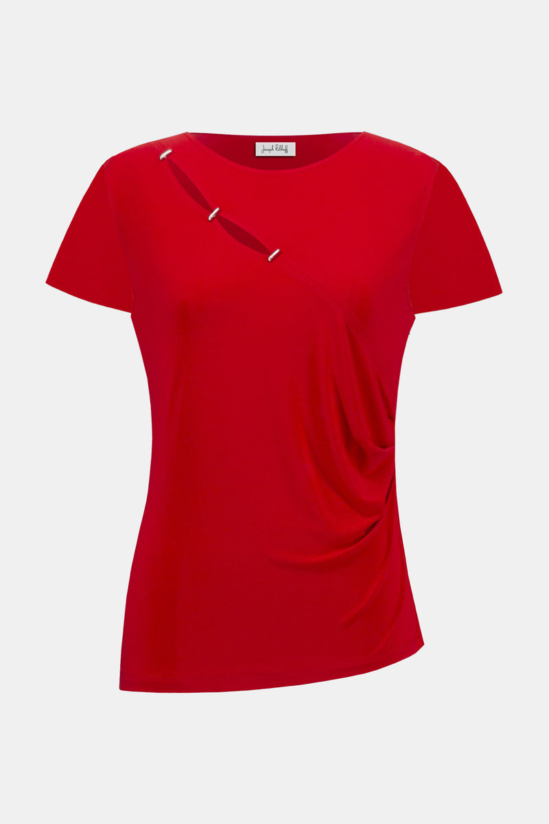 Joseph Ribkoff Pullover With Jewel Embellishment