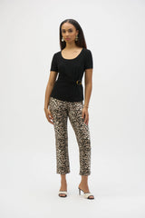 Joseph Ribkoff Fitted Top With Buckle Detail