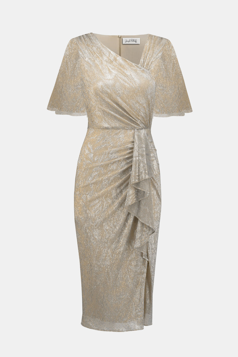 Joseph Ribkoff Foil Print Dress MODA In Fashion Joseph Ribkoff Foil Print Dress MODA In Fashion