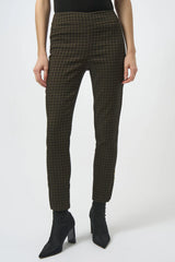 Joseph Ribkoff Slim Formal Geometric Trousers