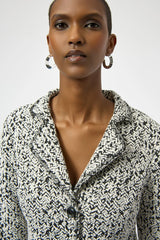 Joseph Ribkoff Shawl Collar Button Jacket