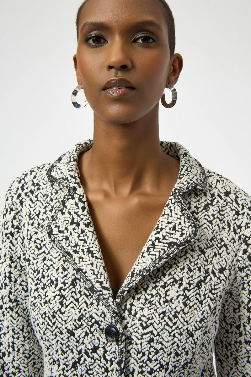 Joseph Ribkoff Shawl Collar Button Jacket
