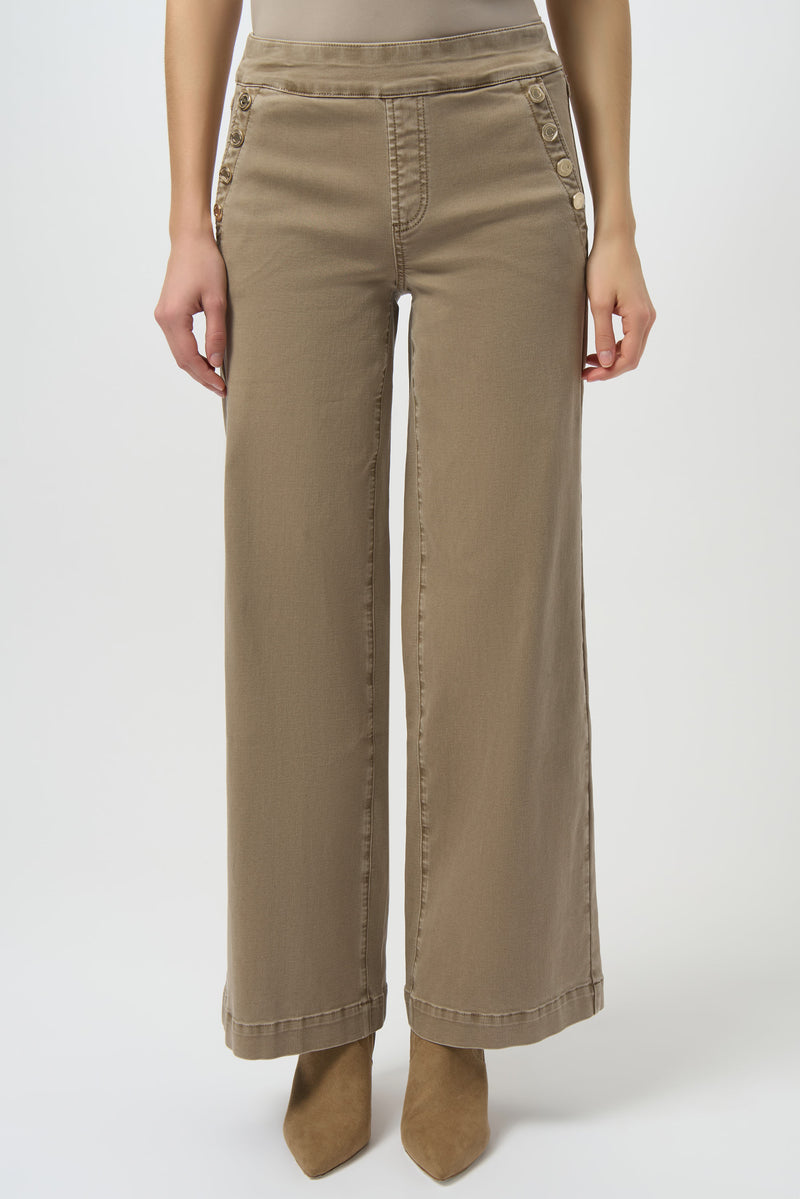 Joseph Ribkoff Classic Wide Leg Pull-On Jeans