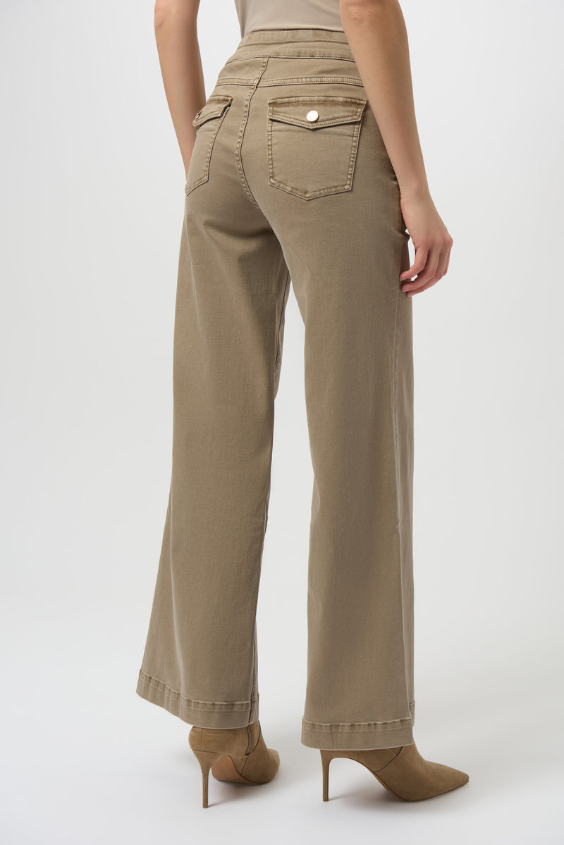 Joseph Ribkoff Classic Wide Leg Pull-On Jeans