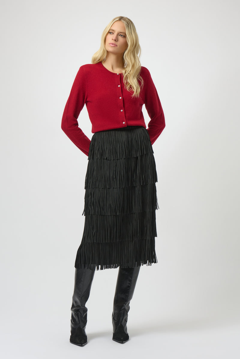 Joseph Ribkoff Cashmere Button-Front Cardigan