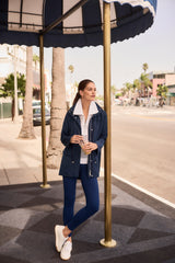 Joseph Ribkoff Hidden Hood Anorak