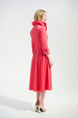 Joseph Ribkoff Stretch Taffeta Fit And Flare Dress