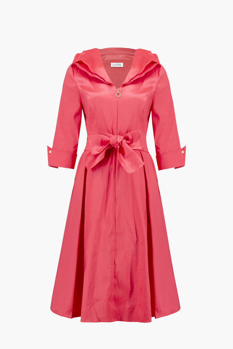 Joseph Ribkoff Stretch Taffeta Fit And Flare Dress