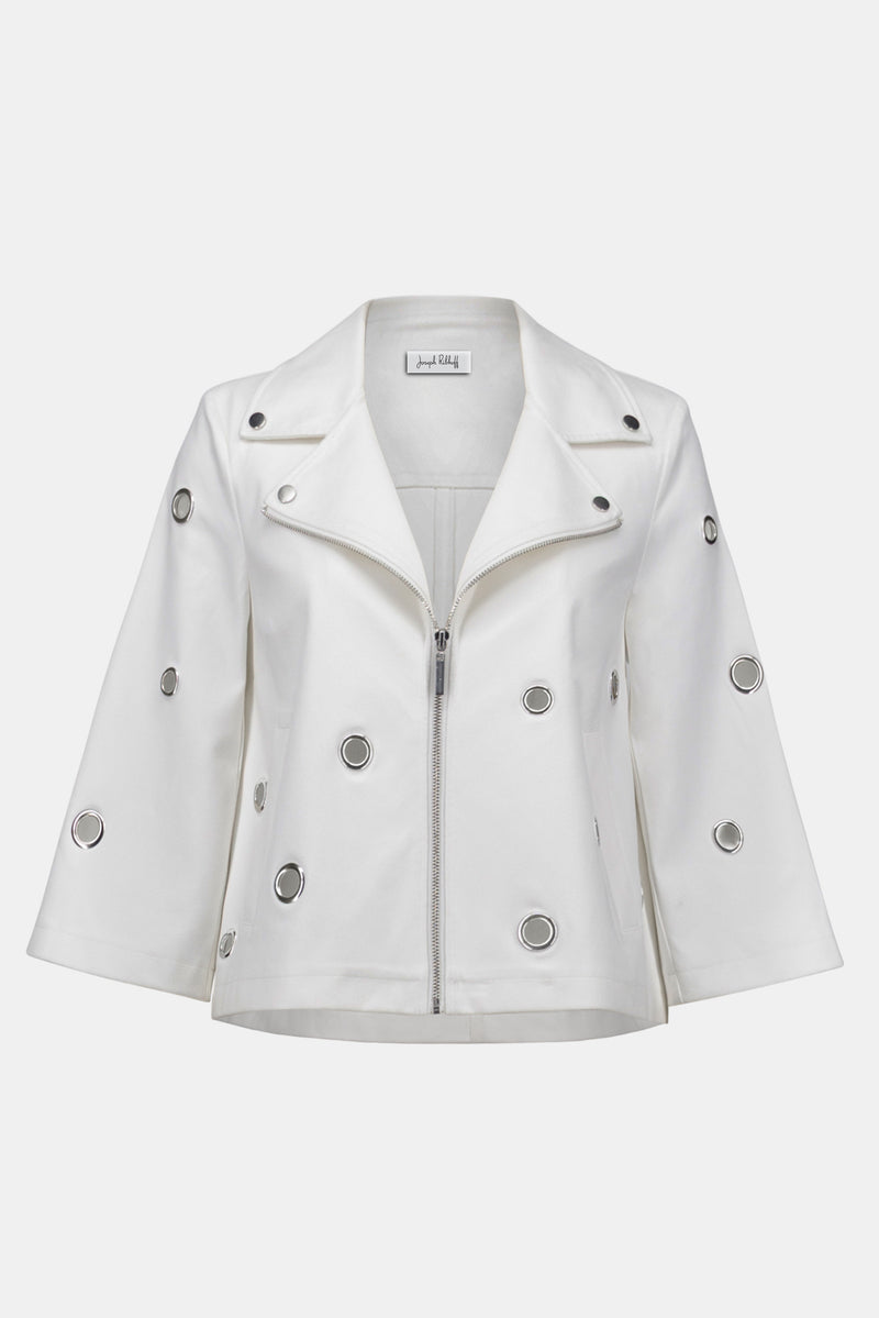 Joseph Ribkoff Faux Suede Swing Jacket