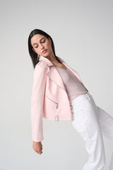 Joseph Ribkoff Suede Fitted Jacket