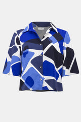 Joseph Ribkoff Geometric Print Shirt