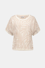 Joseph Ribkoff Jacquard Knit Print Sweater