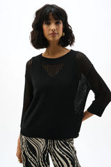 Joseph Ribkoff Open Stitch Top