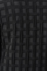 Joseph Ribkoff Textured Jacquard Collarless Jacket