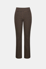 Joseph Ribkoff Jacquard Straight Pull On Pant