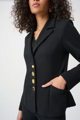 Joseph Ribkoff Scuba Crepe Fitted Blazer
