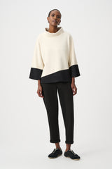 Joseph Ribkoff Scuba Jersey Trapeze Top