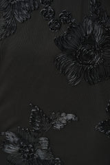 Joseph Ribkoff Embellished Trumpet Dress