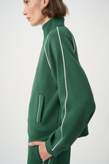 Joseph Ribkoff Piped Funnel Neck Track Jacket