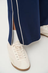 Joseph Ribloff Piped Wide-Leg Track Pant