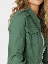 Threadz Military Denim Jacket