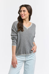 Italian Star Cashmere Tracks Jumper