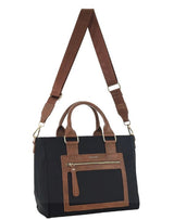 Pierre Cardin Two-Tone Nylon Tote Bag