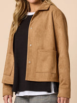 Threadz Downtown Suede Jacket