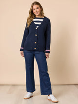 Threadz From The Heart Stripe Tee