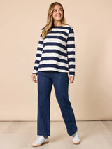 Threadz From The Heart Stripe Tee