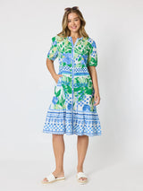 Threadz Limoncello Print Dress