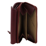 Pierre Cardin Leather Tri-Fold Tab Wallet