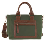 Pierre Cardin Two-Tone Nylon Tote Bag