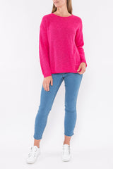 Jump Clothing Seam Detail Pullover