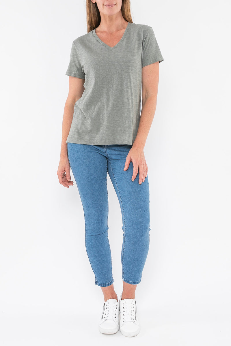 Jump Clothing V Neck Core Tee