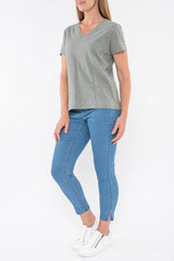 Jump Clothing V Neck Core Tee