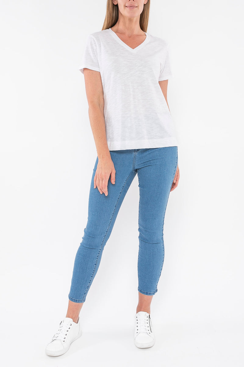 Jump Clothing V Neck Core Tee