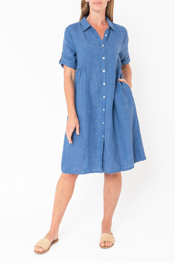 Jump Clothing Button Through Shirt Dress