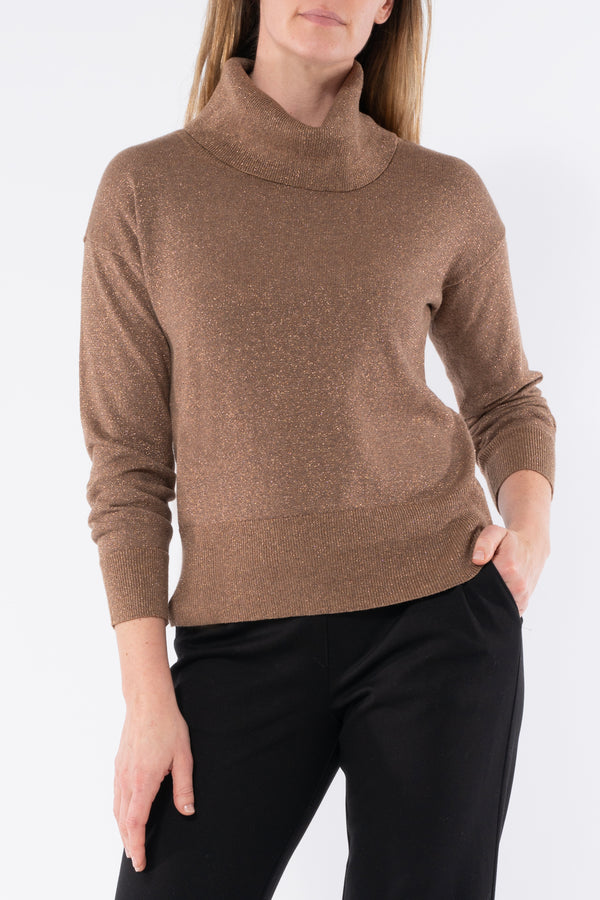 Jump Cowl Neck Pullover