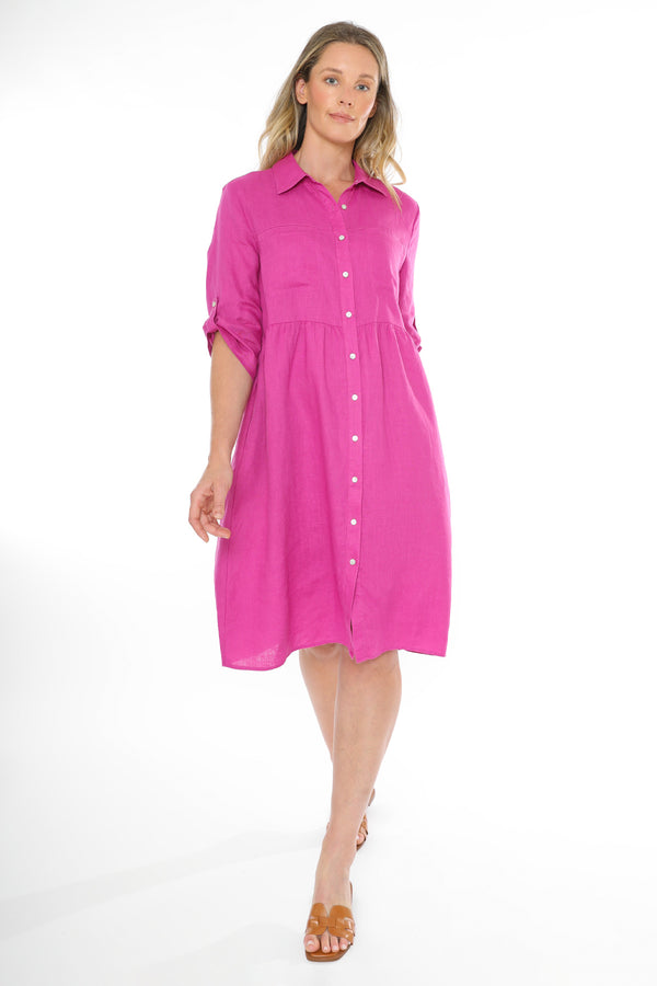 Jump 2 Pocket Linen Dress