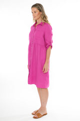 Jump 2 Pocket Linen Dress