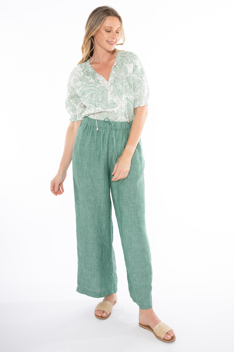 Jump Wide Leg Linen Pant