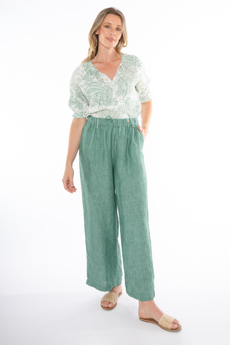 Jump Wide Leg Linen Pant