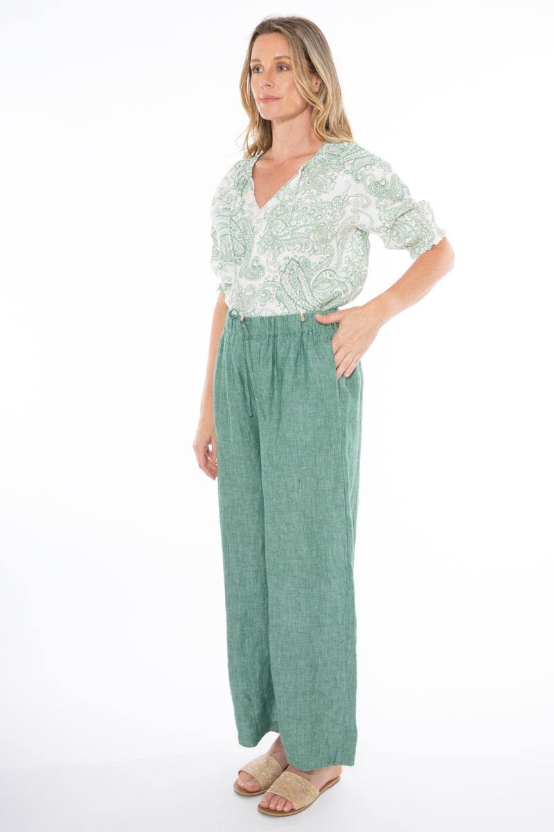 Jump Wide Leg Linen Pant