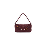 Nolita 2 Piece Eastwest Woven Suedette Handbag