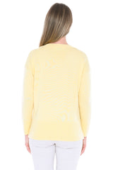 Jump V-Neck Rib Detail Jumper